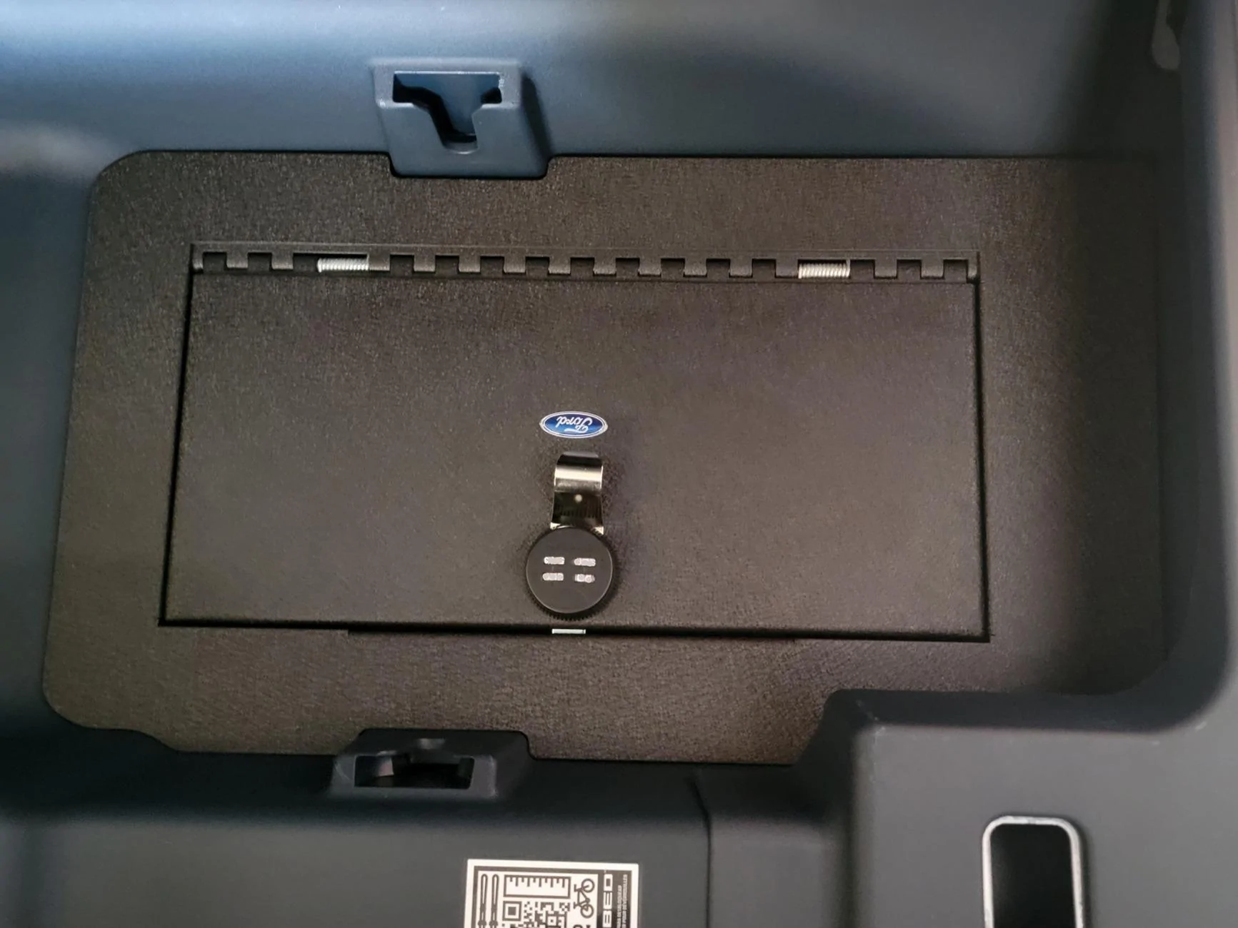 Ford Maverick Console Vault Rear Floor Underseat Safe 1000026952_20240713145624370