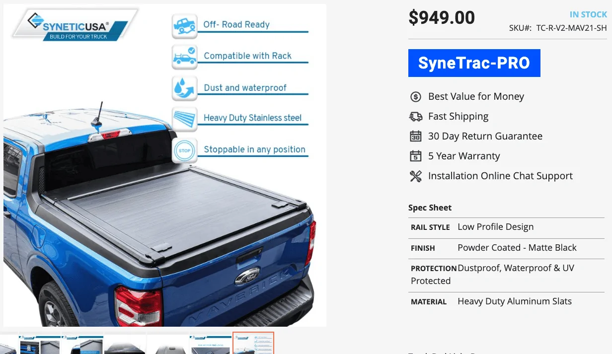 Ford Maverick Which tonneau cover - your opinion? 1721000833626-r6