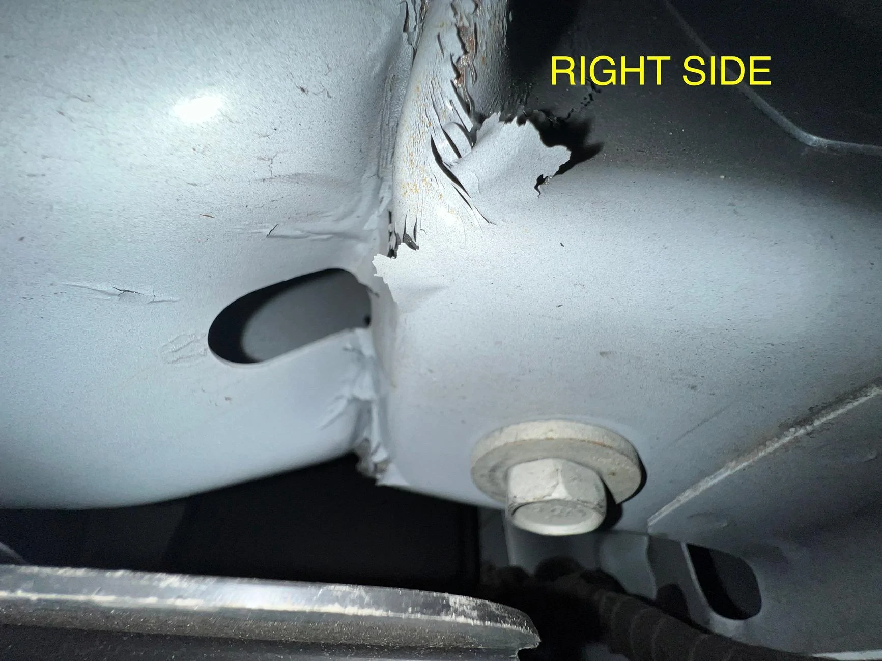 Ford Maverick Crunched/Bent Frame - Advice IMG_1087