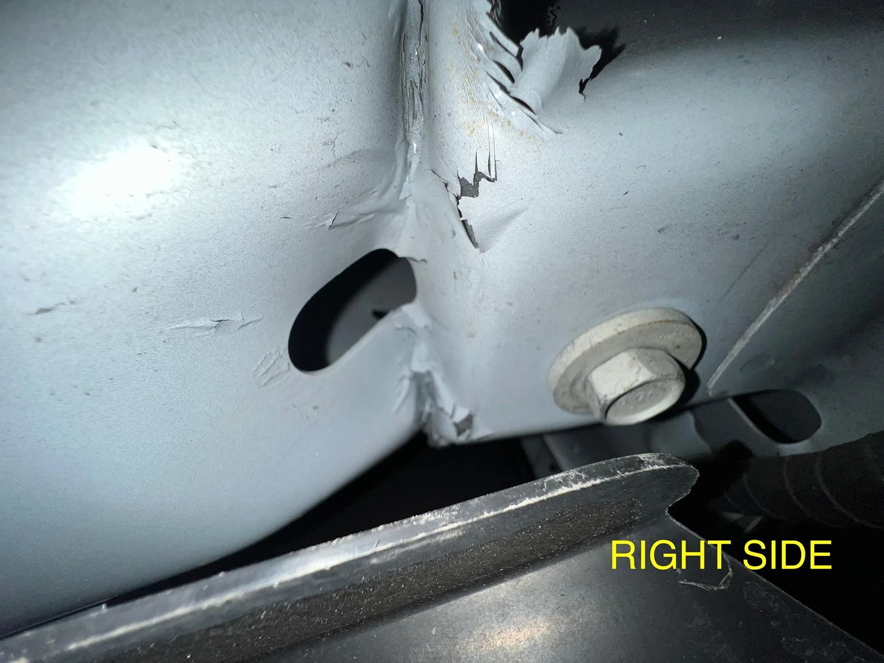 Ford Maverick Crunched/Bent Frame - Advice IMG_1086