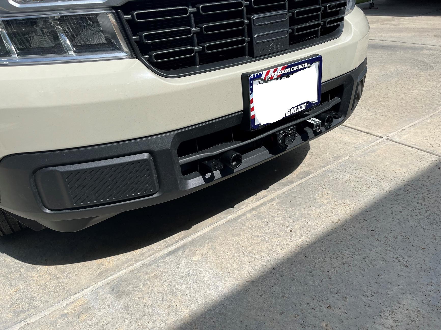 Ford Maverick 24 Maverick Hybrid Flat Towing 12 volt power Maverick Toad