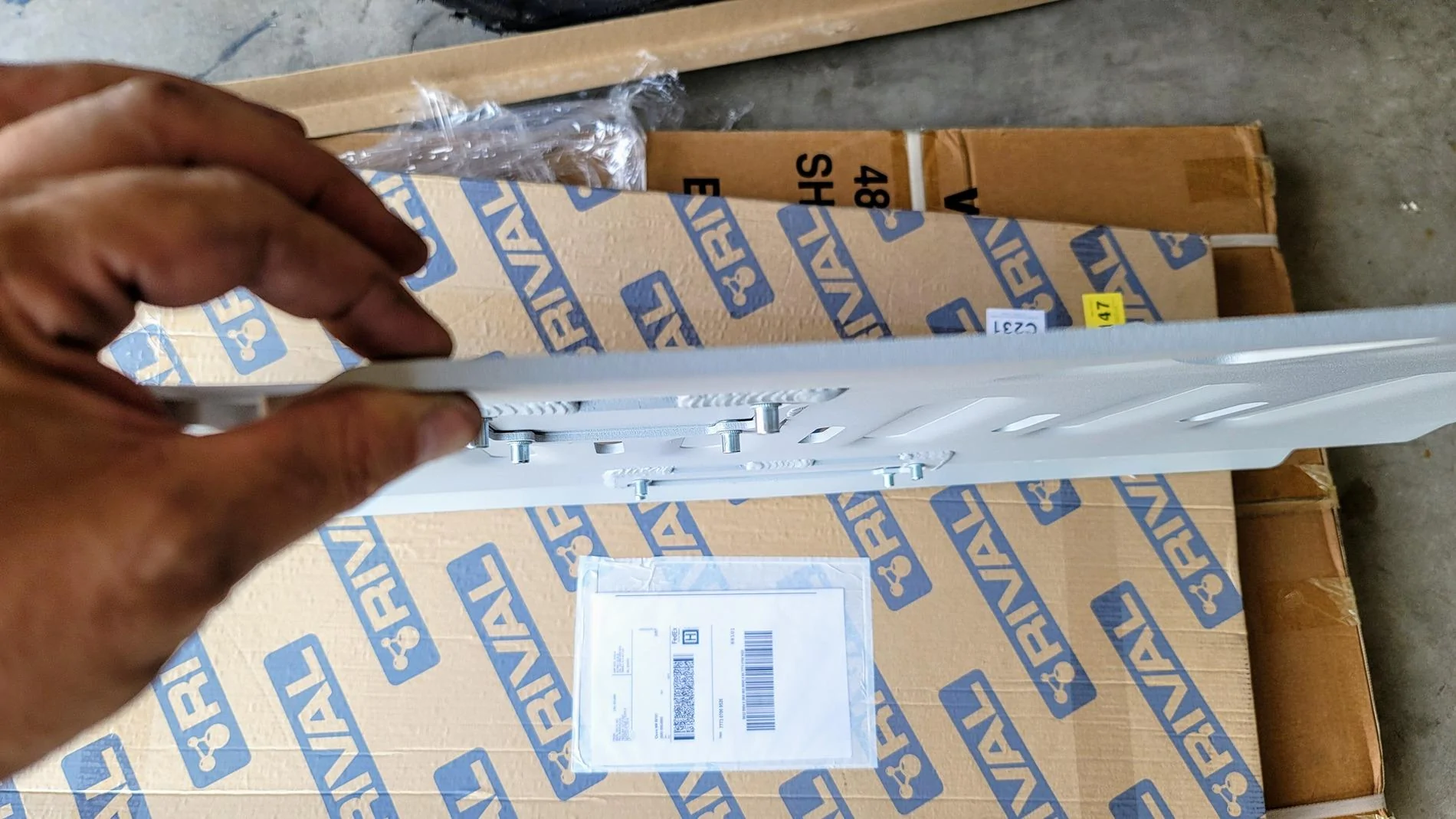 Ford Maverick RIVAL Aluminum Skid Plate Ford Maverick (non-Tremor) 20240715_102908~2