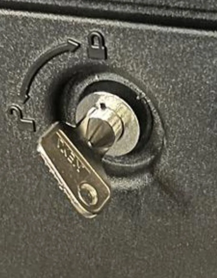 Ford Maverick Adding a bed cubby lock 20240716_070643