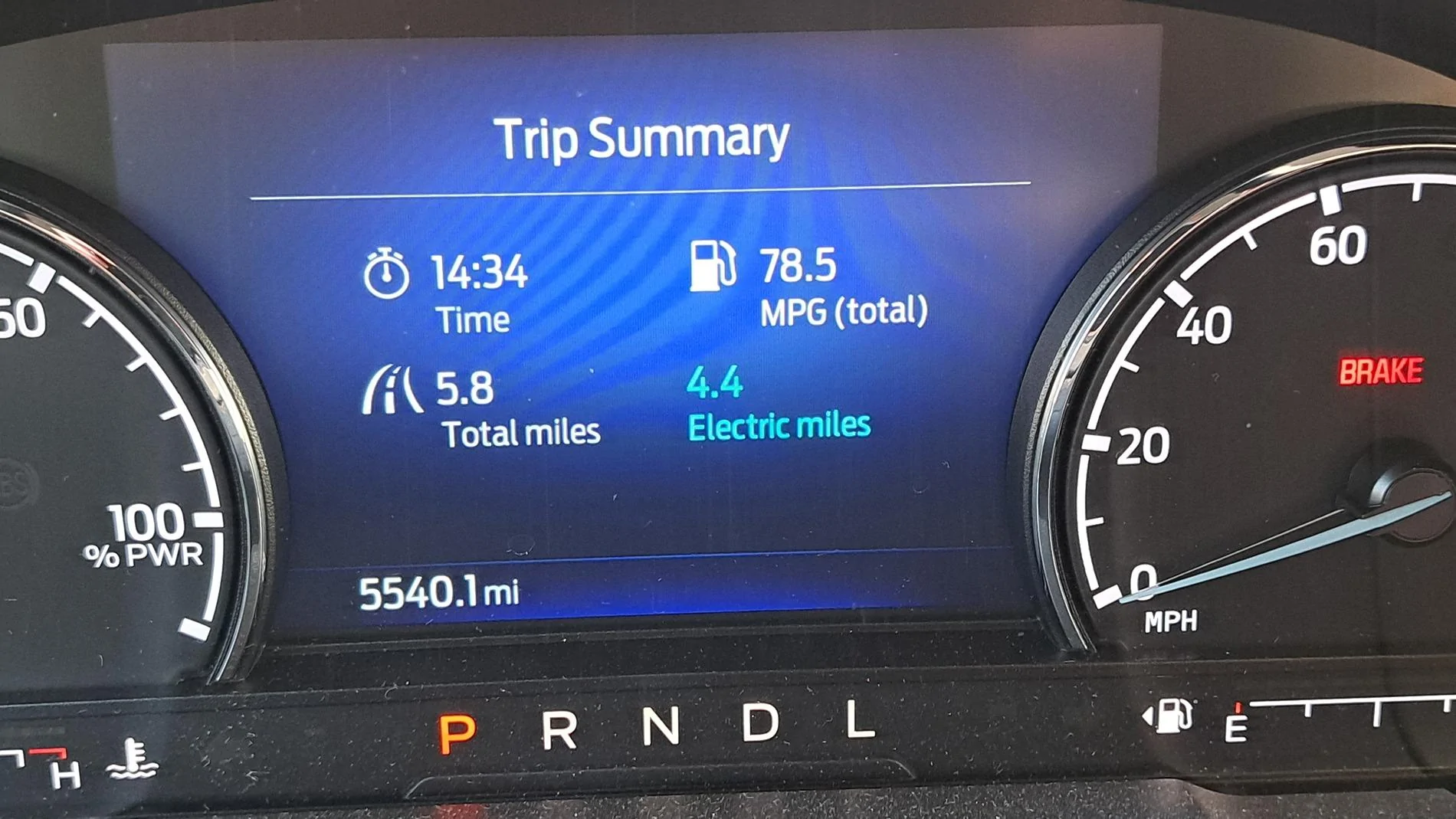 Ford Maverick Mav Hybrid mileage MPG78