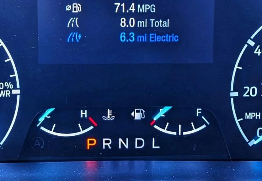 Ford Maverick Mav Hybrid mileage 71mpg
