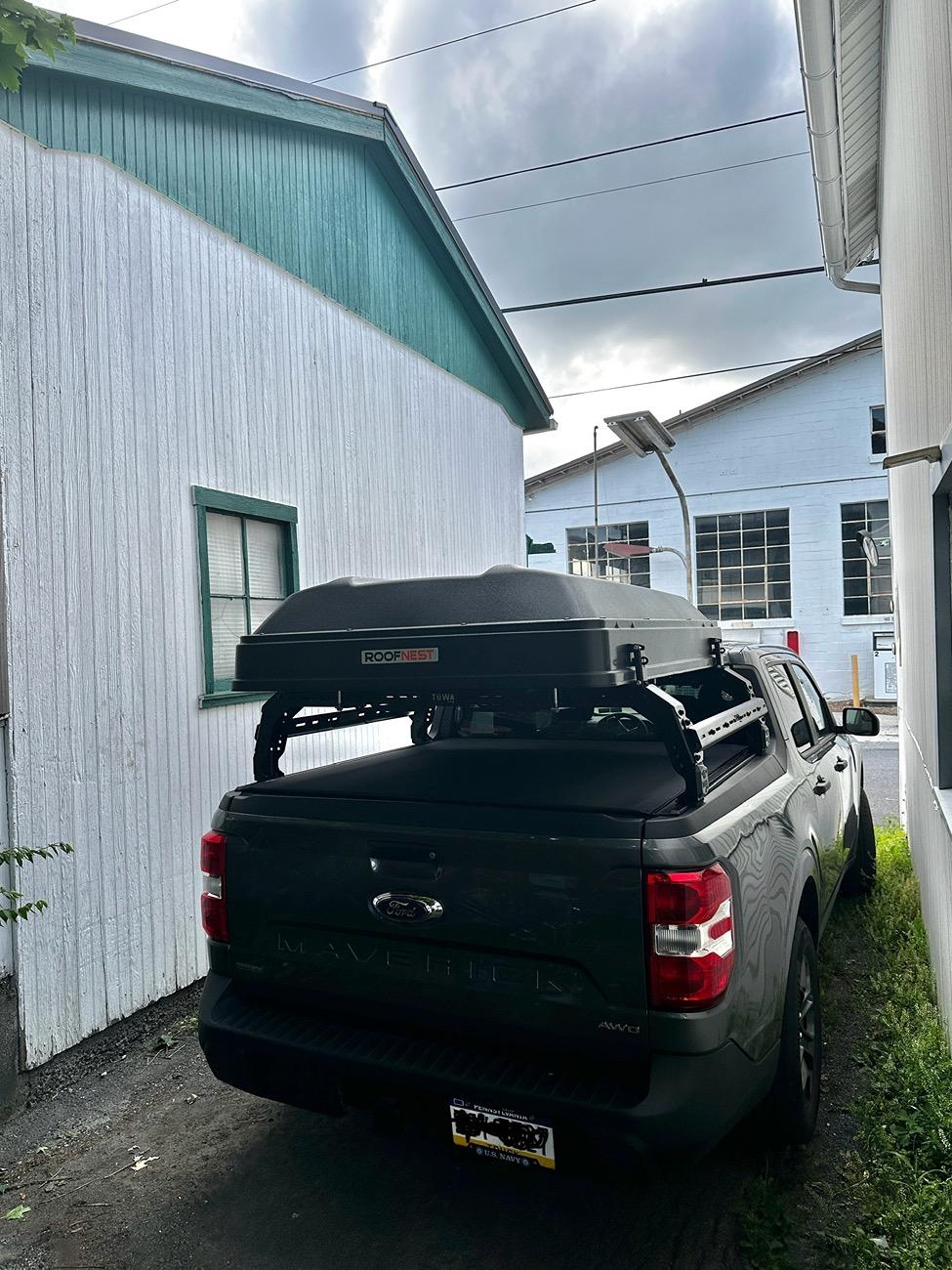 Ford Maverick Tuwa Pro / Elevate TS rails / Pro X15 bed rack setup IMG_3150