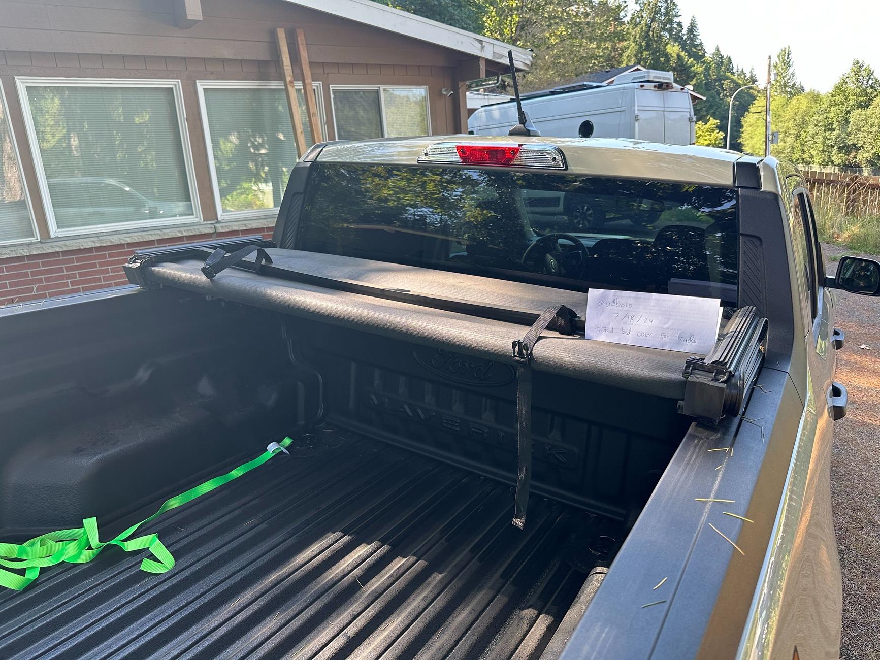 Ford Maverick [$300 or TRADE] Factory soft tri-fold bed cover IMG_6040
