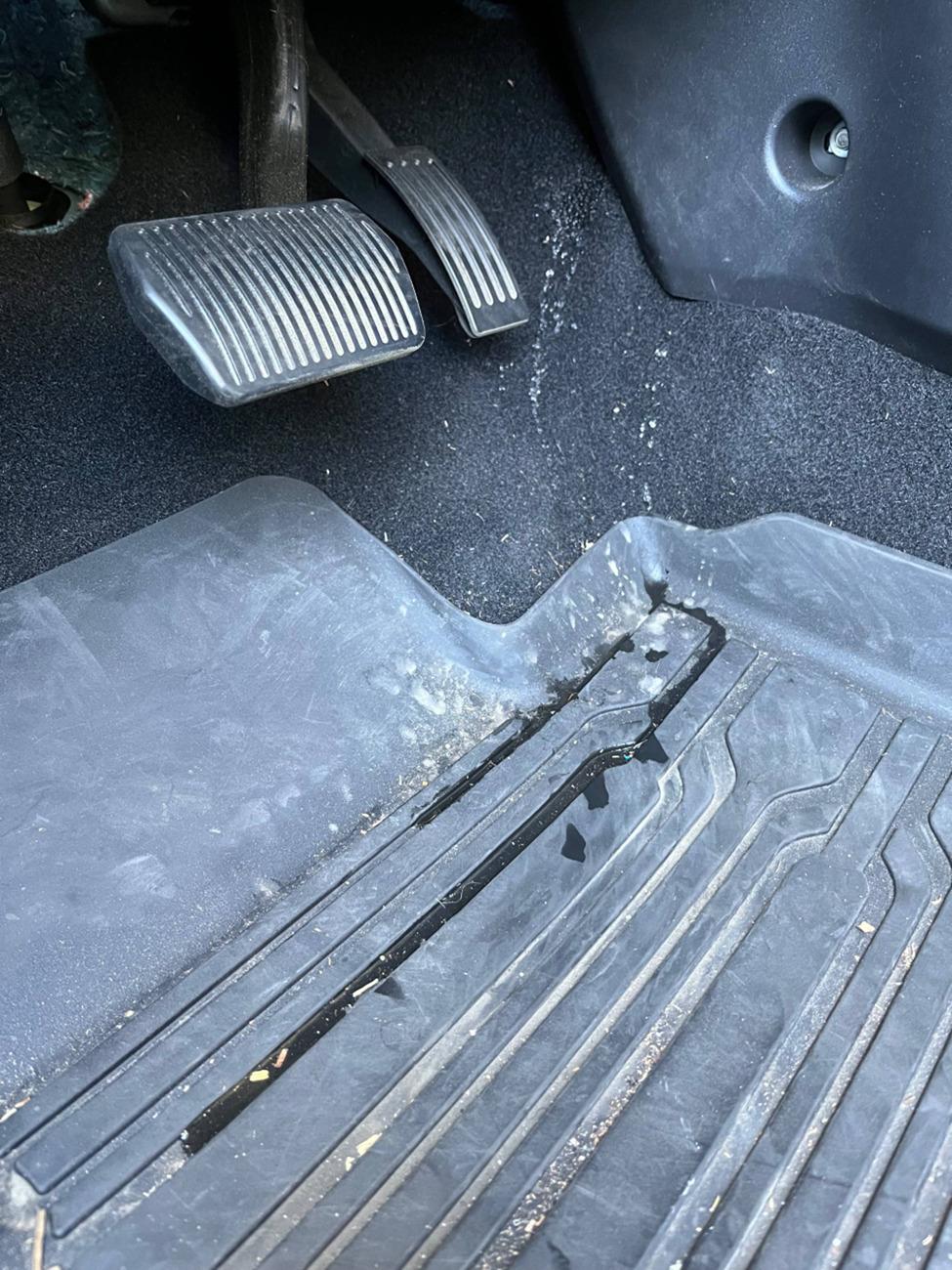 Ford Maverick Water leak on Drivers side leak