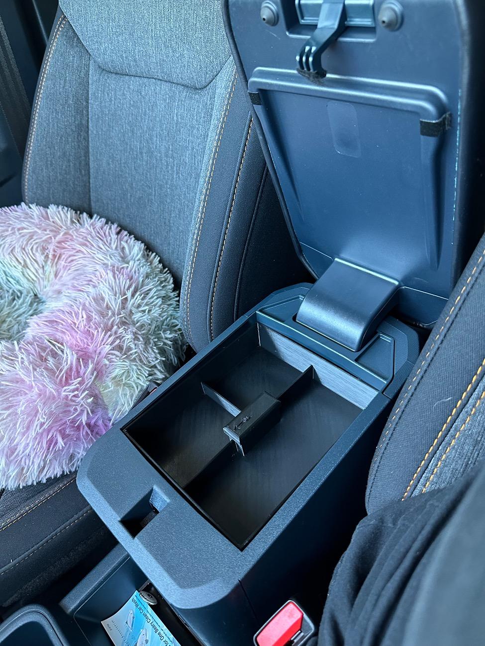 Ford Maverick 3D printed console organizer tray IMG_6086