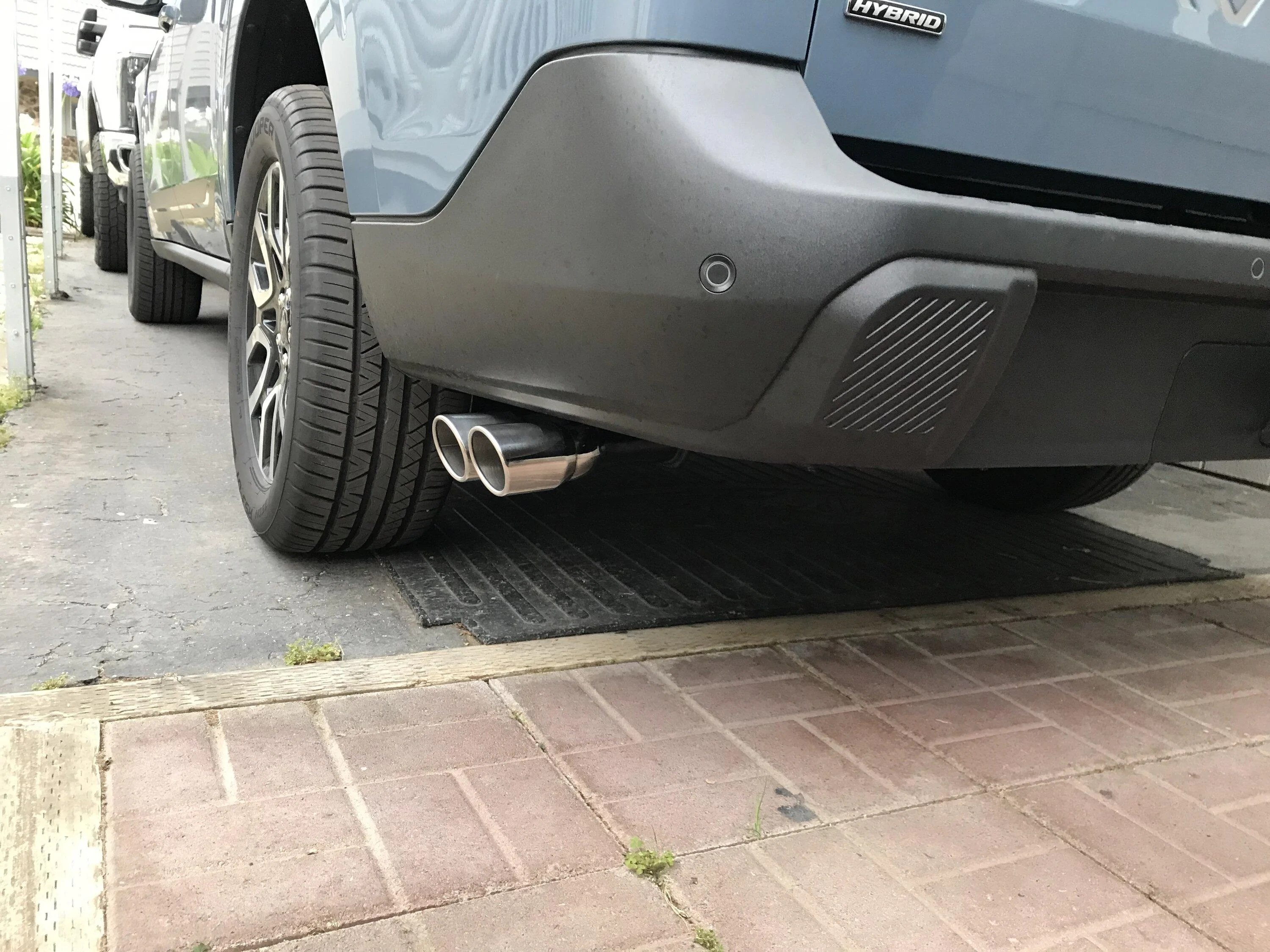 Ford Maverick Custom Exhaust tip for my 2.5L Hybrid Maverick IMG_3563