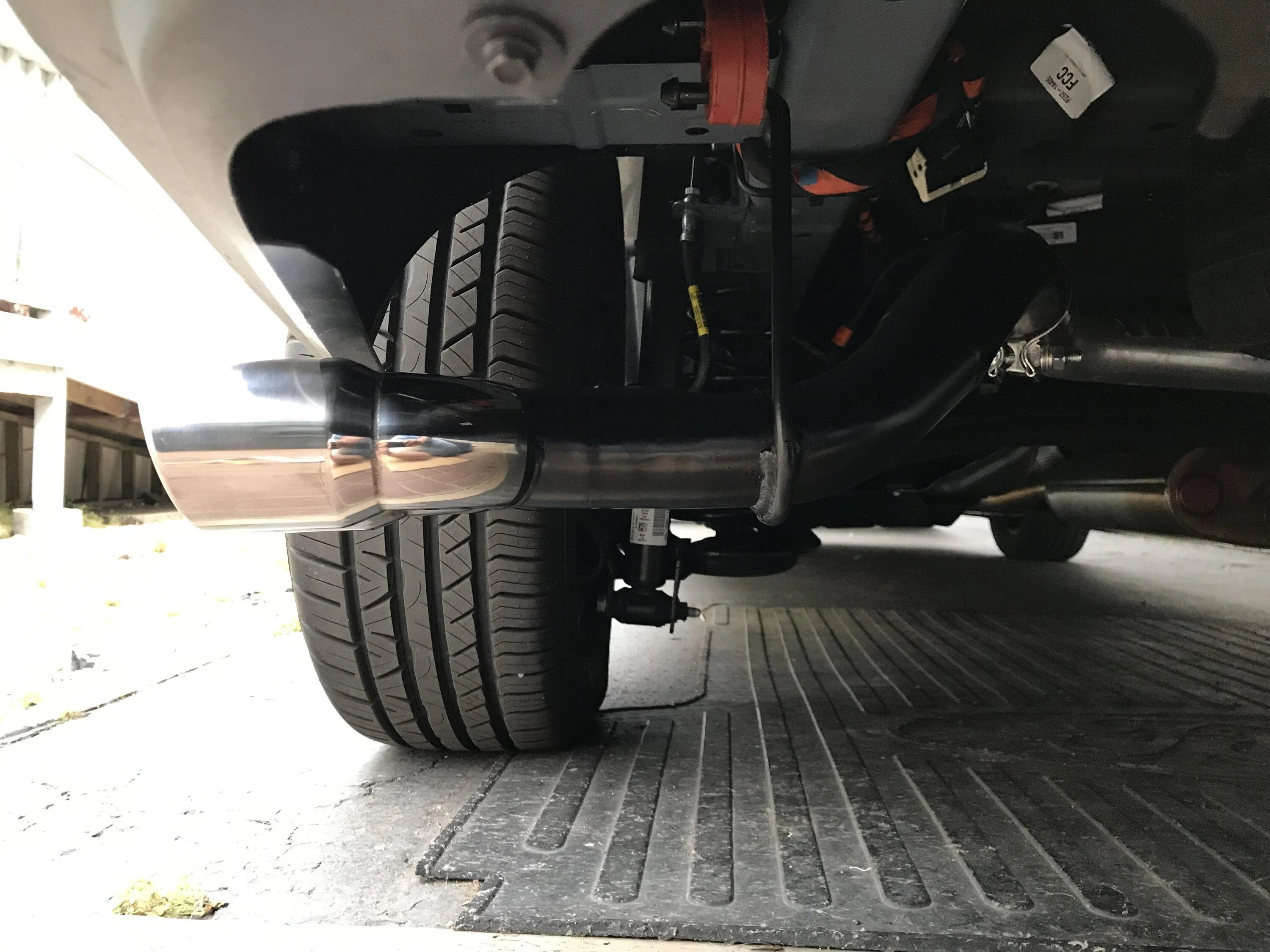 Ford Maverick Custom Exhaust tip for my 2.5L Hybrid Maverick IMG_3555