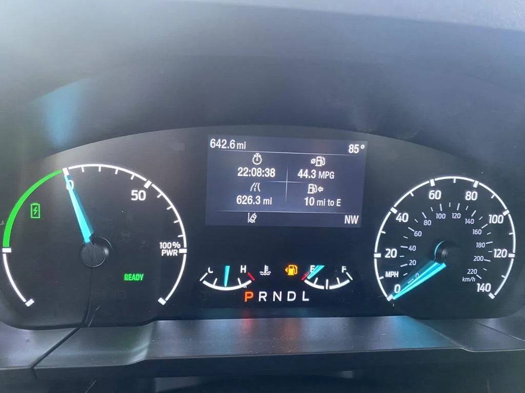 Ford Maverick Mav Hybrid mileage mav_fuel
