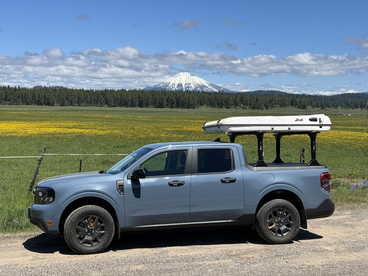 Ford Maverick First Camping Trip — Rooftop Tent Setu