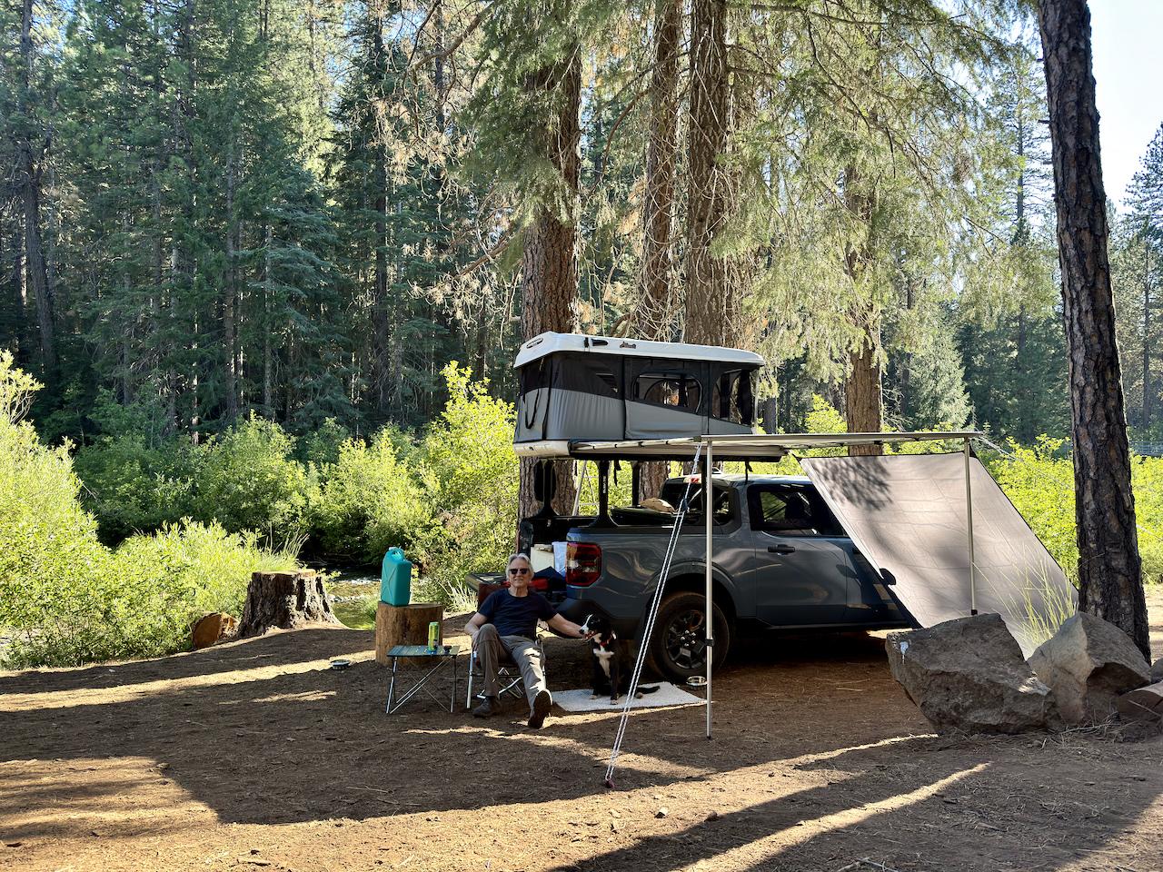 Ford Maverick First Camping Trip — Rooftop Tent Cam