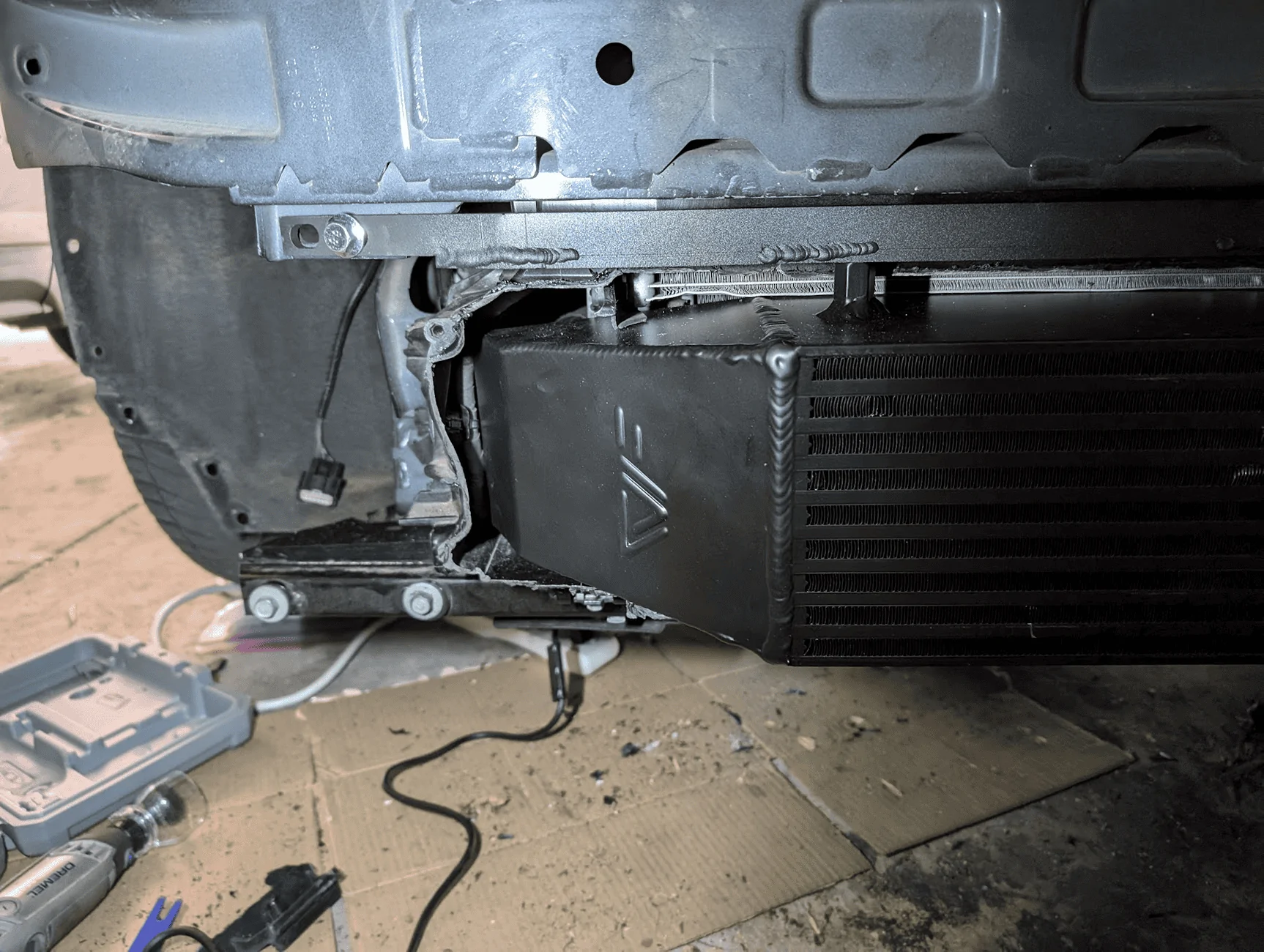Ford Maverick CVF Intercooler Install on 2022 Maverick Ecoboost 2.0 -- DIY instructions writeup with photos 1721955137321-09