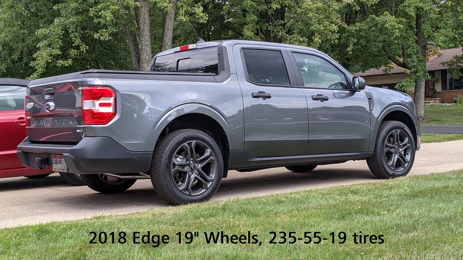 Ford Maverick Ford Edge Wheels WILL fit your Maverick PXL_20220918_181030403 - Copy