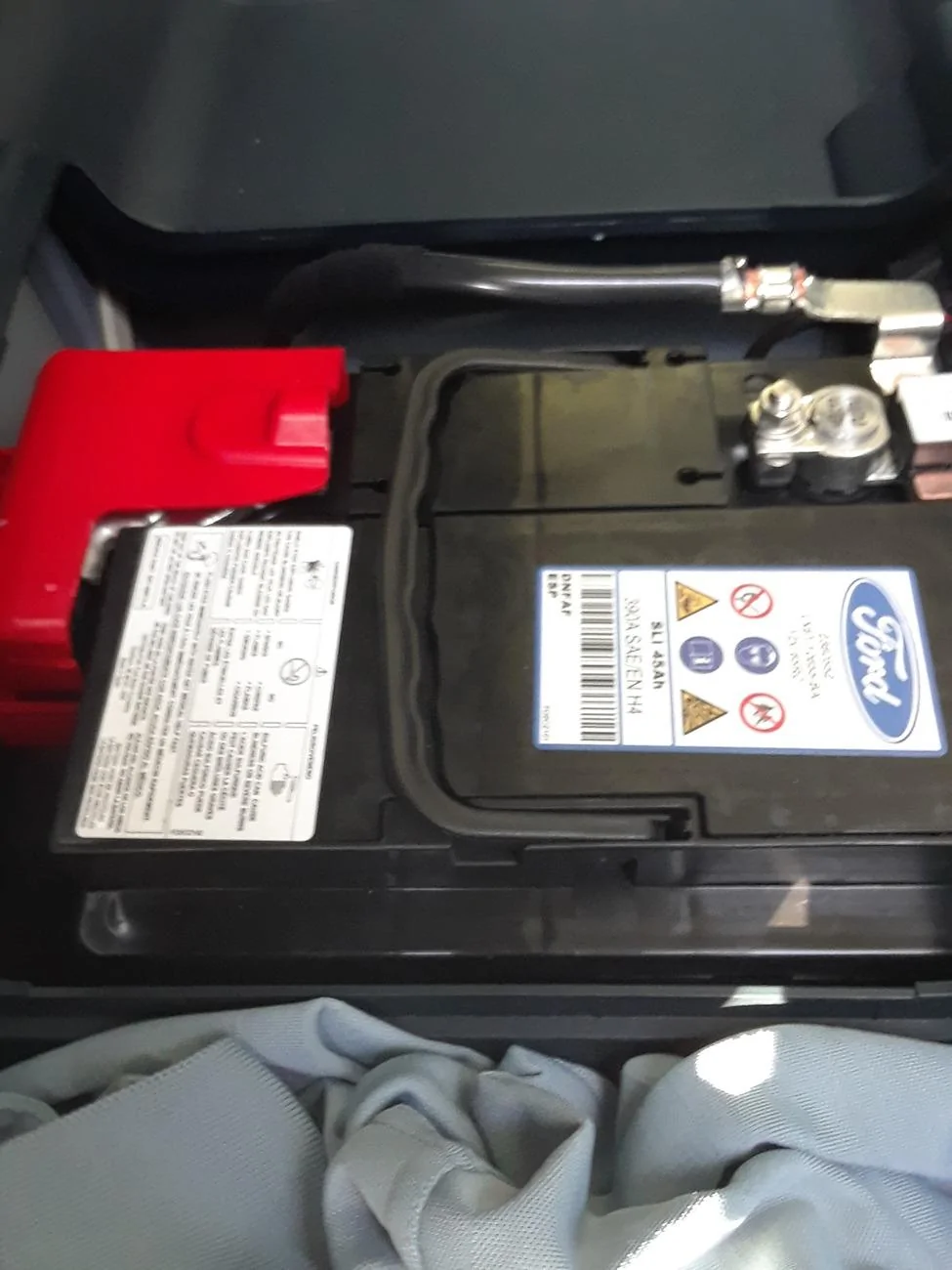 Ford Maverick 15.2v charging seems a bit high while driving battery compartment