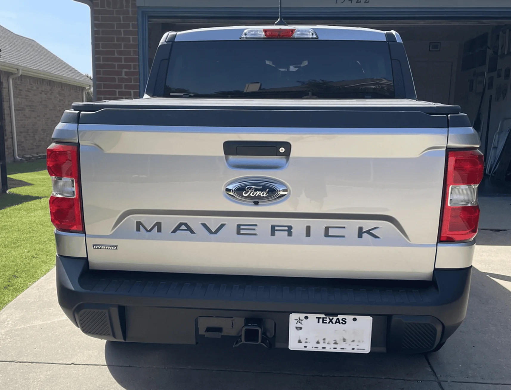 Ford Maverick Black Holo Reflective decal inserts for tailgate Screenshot 2024-07-27 110232