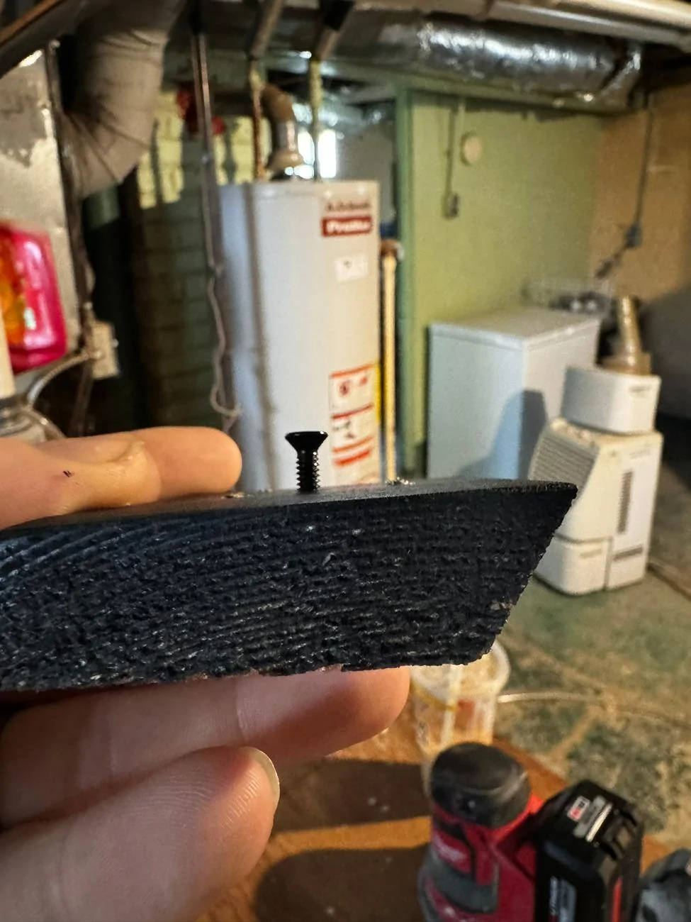 Ford Maverick DIY Wood + 3D Printed Cubby Phone Mount IMG_9148