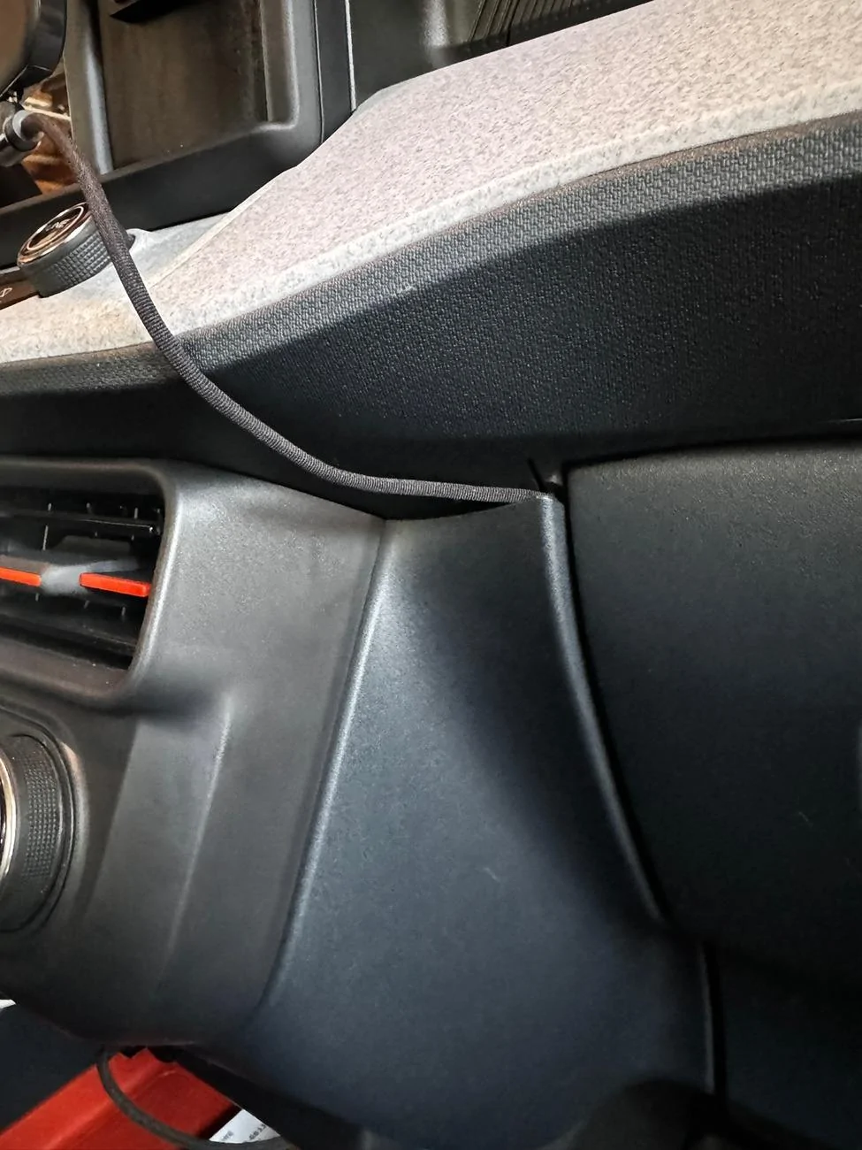 Ford Maverick DIY Wood + 3D Printed Cubby Phone Mount IMG_9165