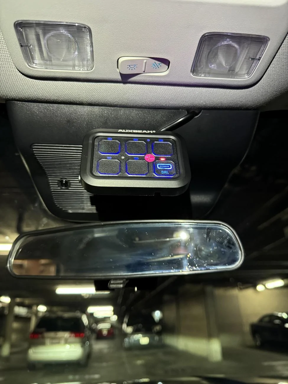 Ford Maverick Powering all my 12v Lighting Mods - Wired to Ceiling Mounted Switch Panel IMG_4132