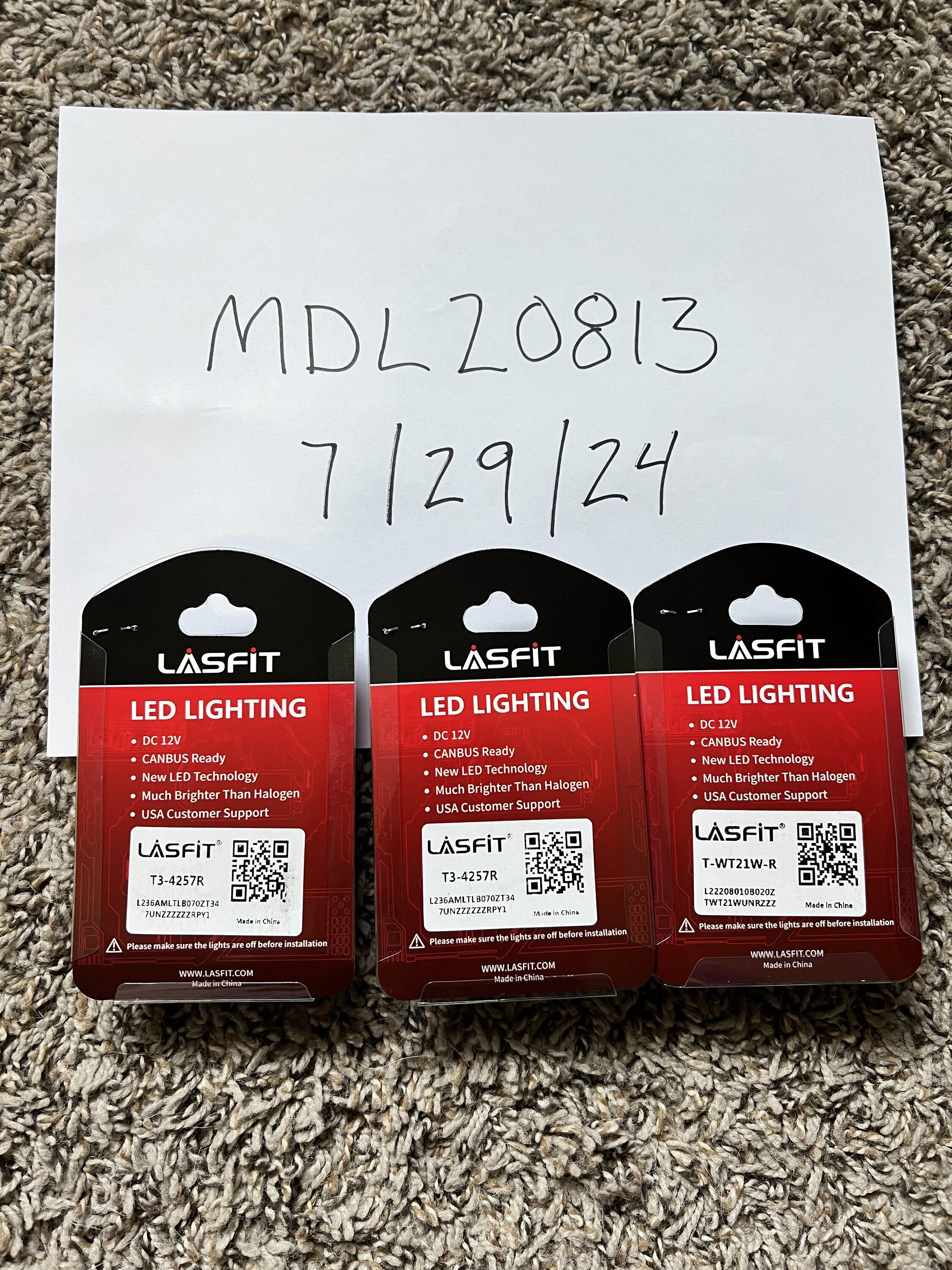 Ford Maverick 3 sets NIB Lasfit Taillight LED bulbs $30 IMG_4860
