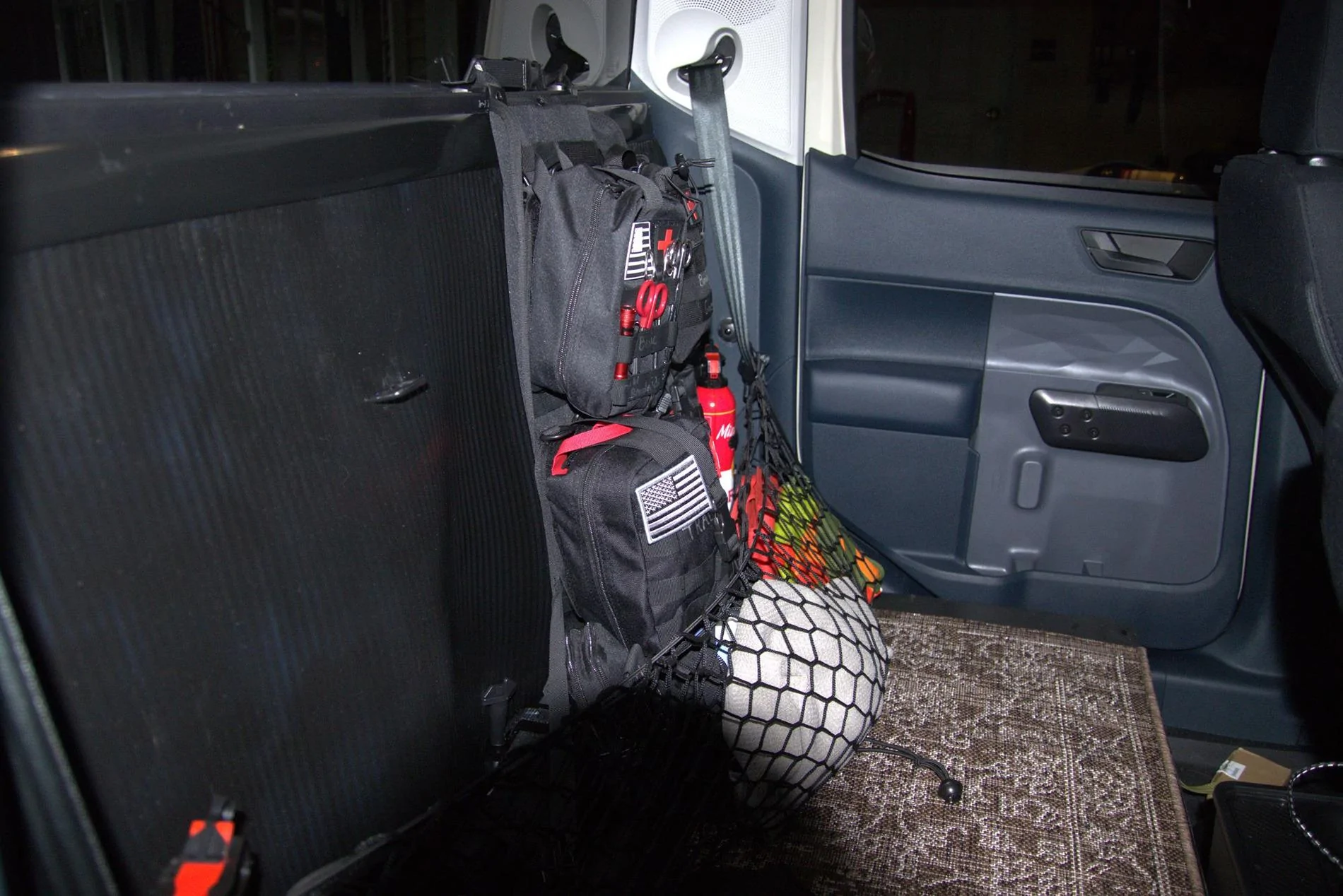 Ford Maverick Backseat Mod maverick new rear storage 1