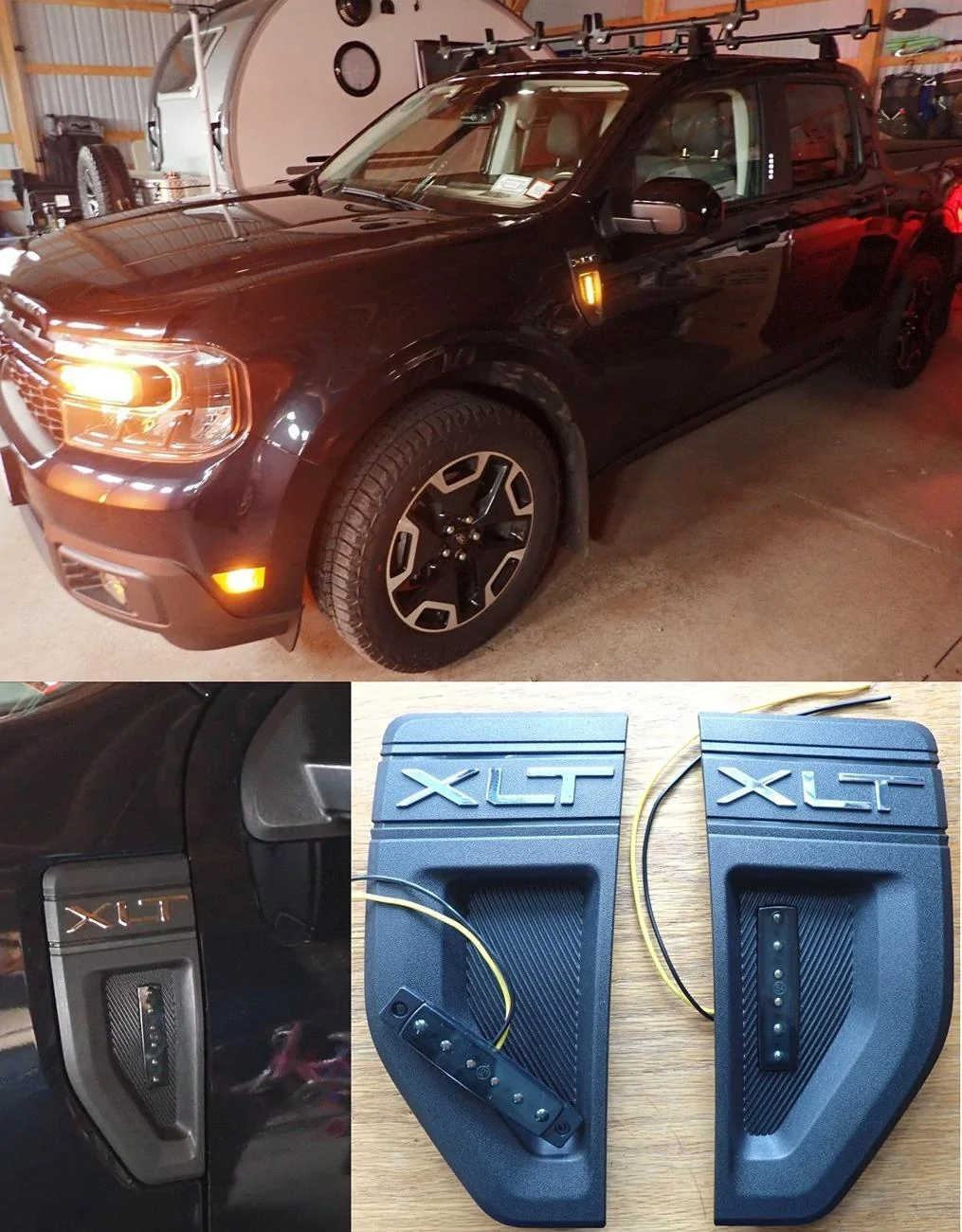 Ford Maverick New Ford Accessory: Maverick Front Fender Vent side marker lights
