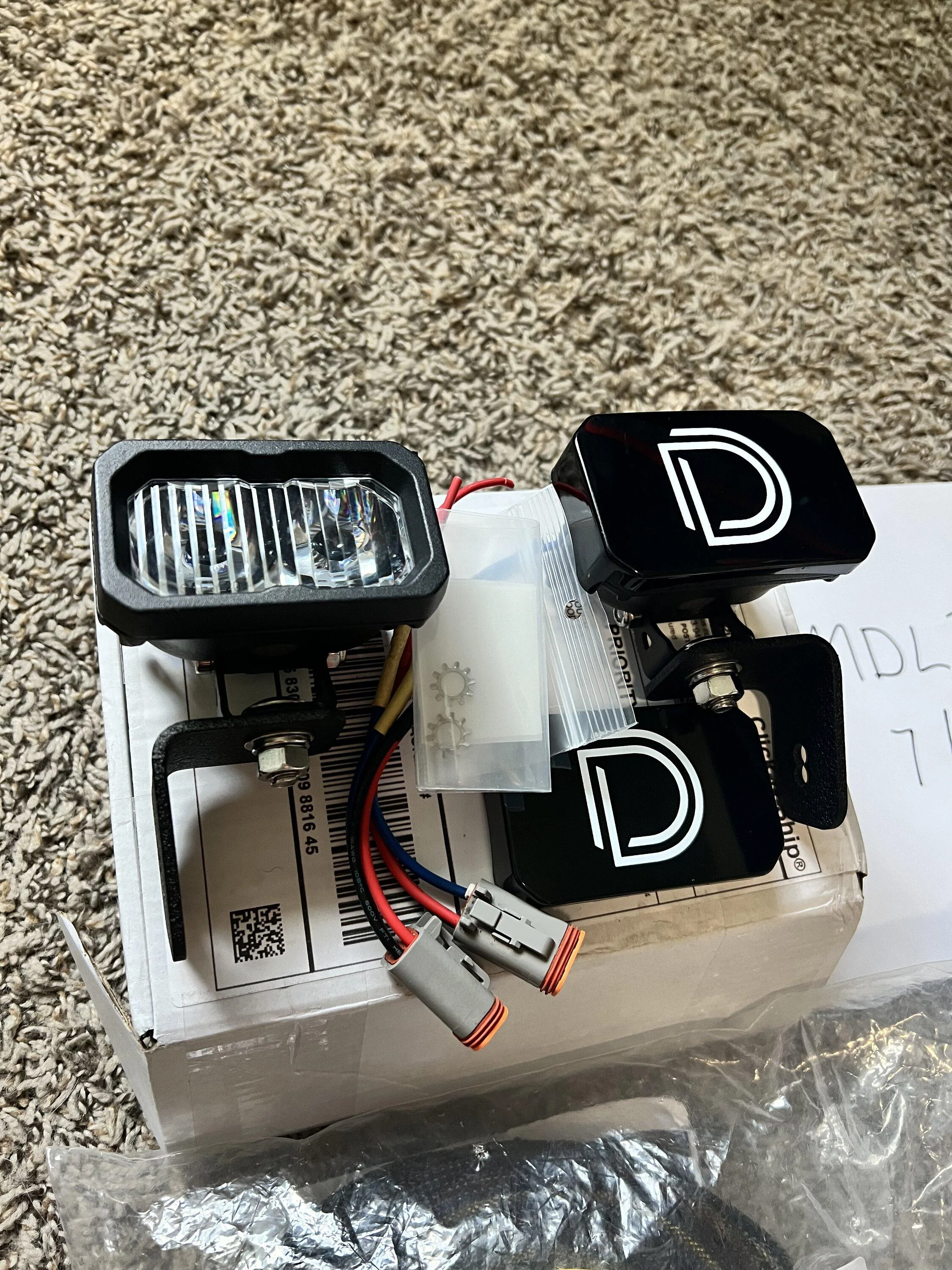 Ford Maverick Diode Dynamics SSC2 Ditch Lights (Full Kit w/ JJC brackets) - $150 OBO IMG_4876