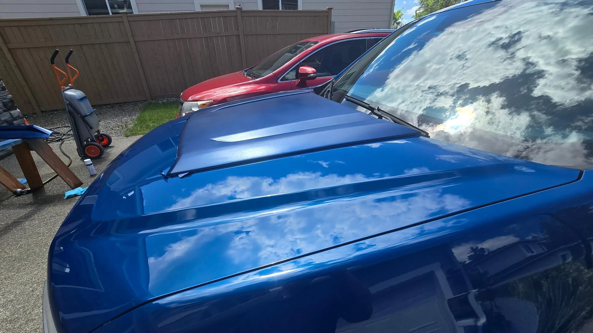 Ford Maverick PNW Atlas Blue Hybrid Build 1000011997