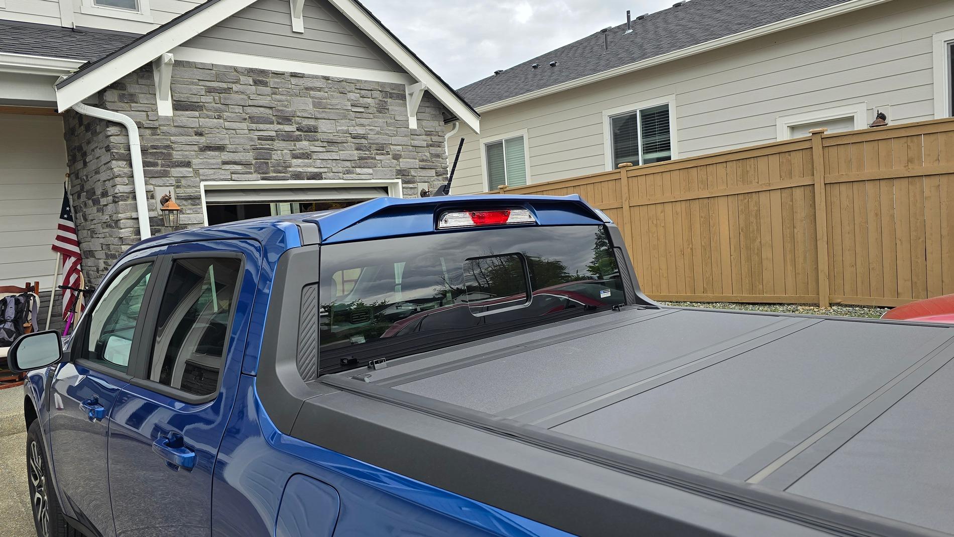 Ford Maverick PNW Atlas Blue Hybrid Build 1000012023