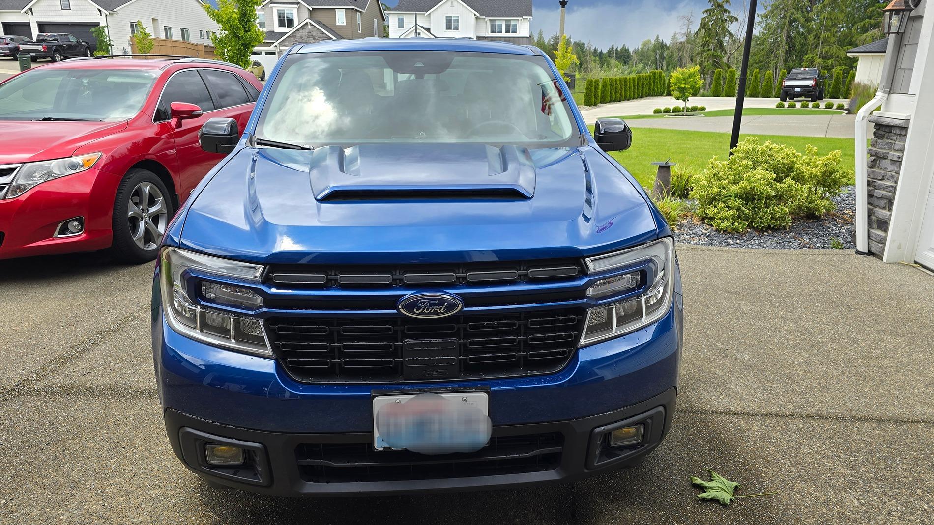 Ford Maverick PNW Atlas Blue Hybrid Build 1000012031