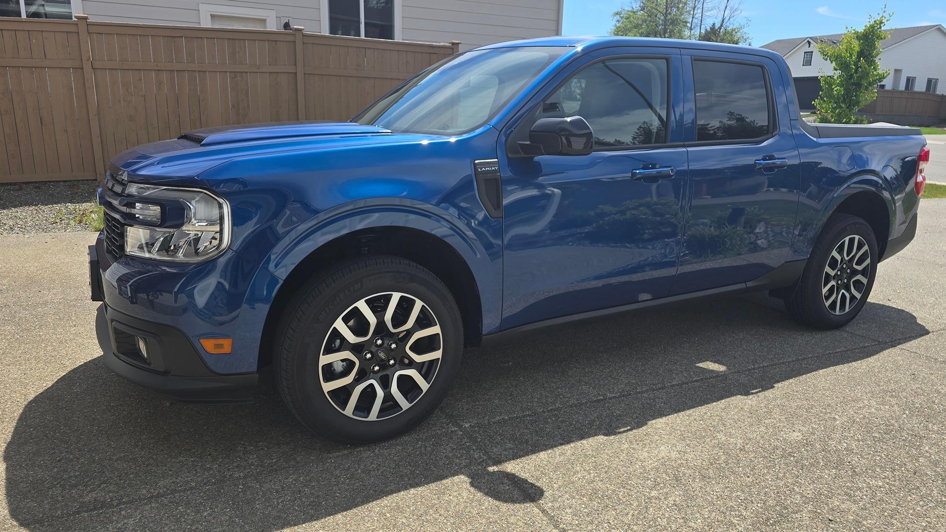 Ford Maverick PNW Atlas Blue Hybrid Build 1000012071