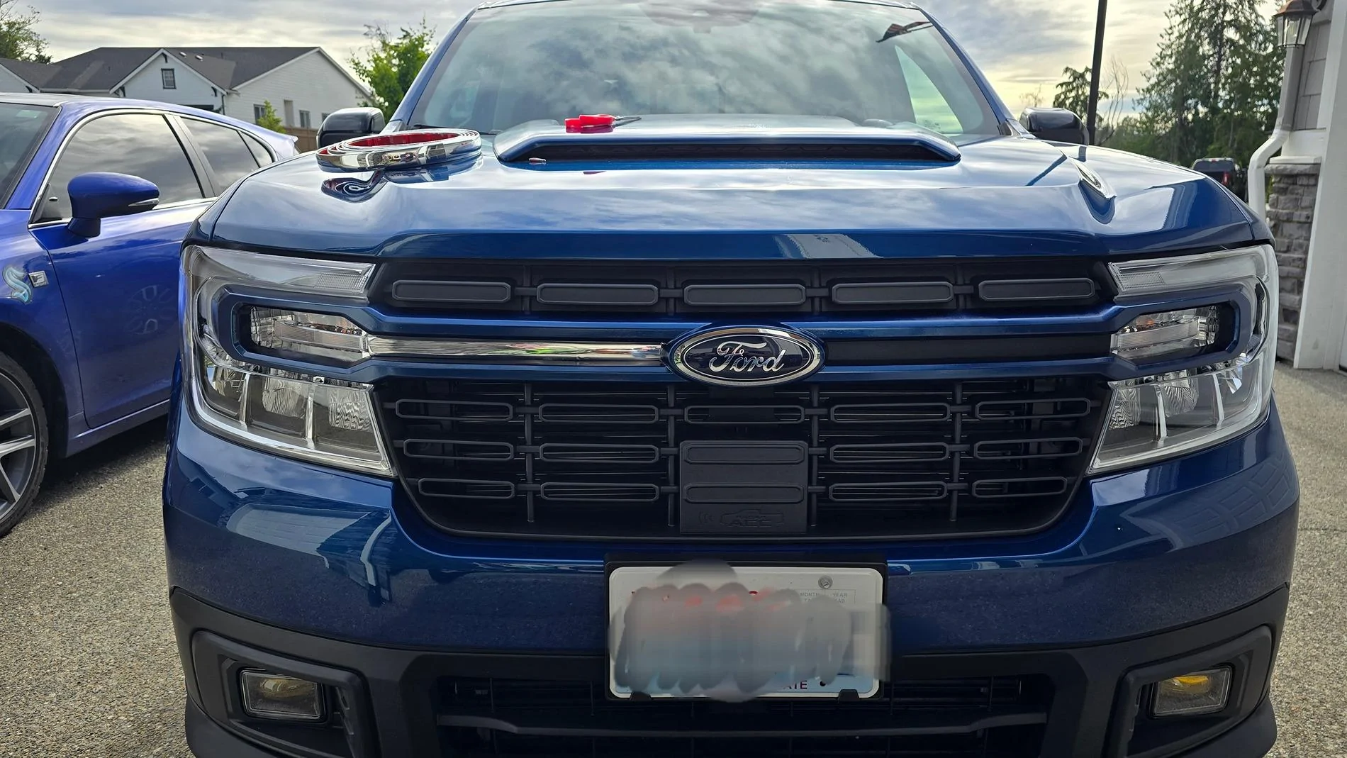 Ford Maverick PNW Atlas Blue Hybrid Build 1000012133