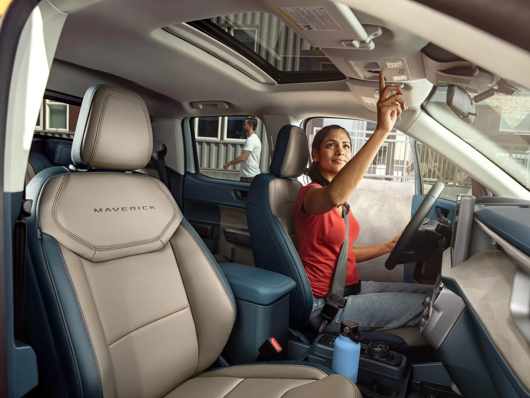 Ford Maverick 🚨 2025 Maverick Debut! Pricing, Tech Specs, Order Guide, Wallpaper Photos, Videos 2025 Ford Maverick Lariat Interior