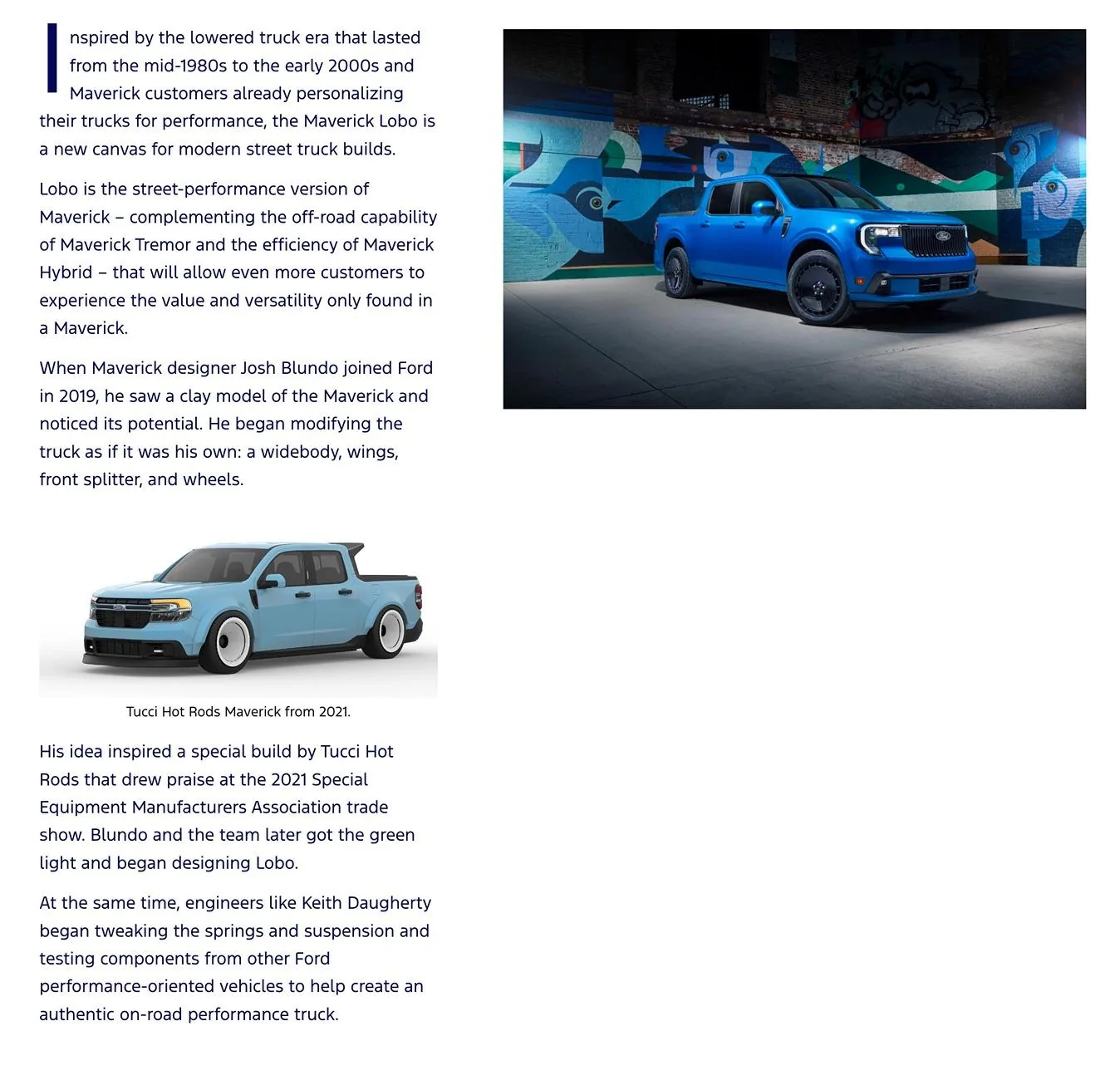 Ford Maverick 🐺 2025 Maverick LOBO Performance Street Truck Official Debut! Screenshot 2024-08-01 at 3.24.29 AM