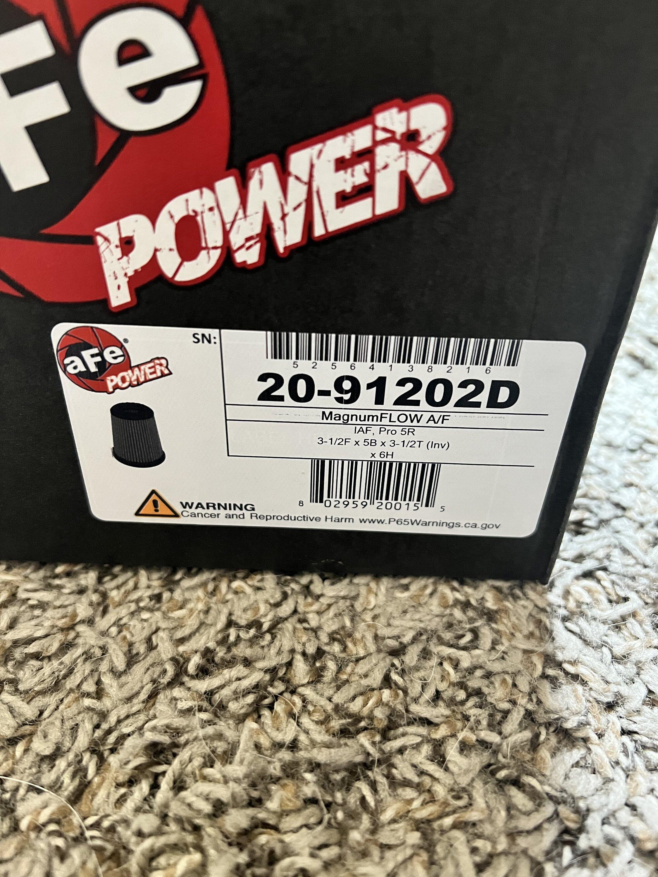 Ford Maverick FS: aFe Pro Dry S filter - $35 IMG_4899