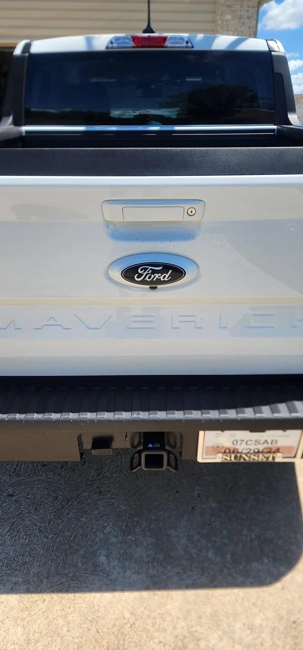 Ford Maverick New black and white Ford emblems... 20240705_112437