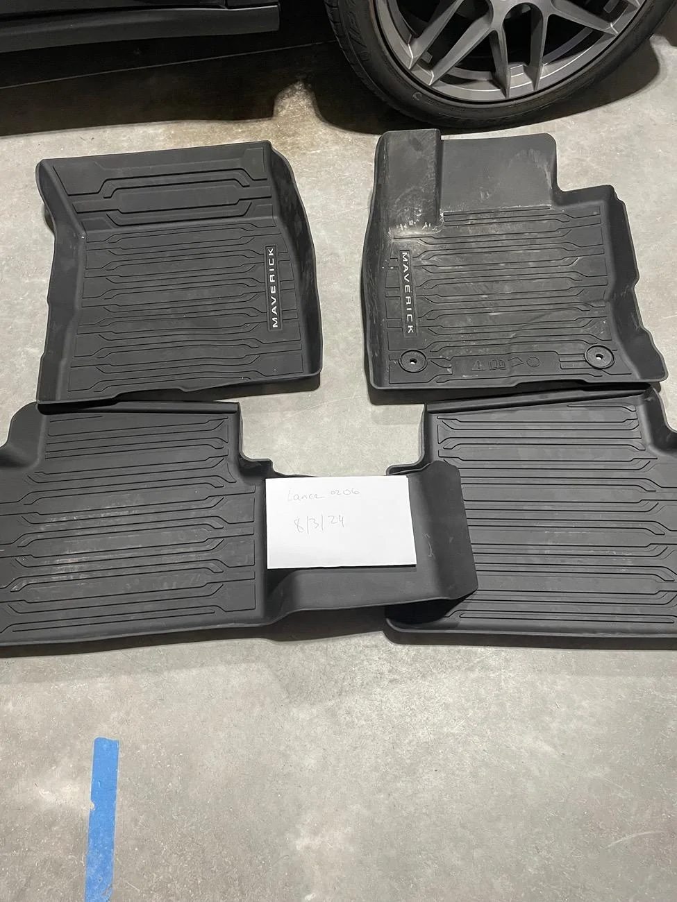 Ford Maverick All weather floor mats $60 IMG_0021