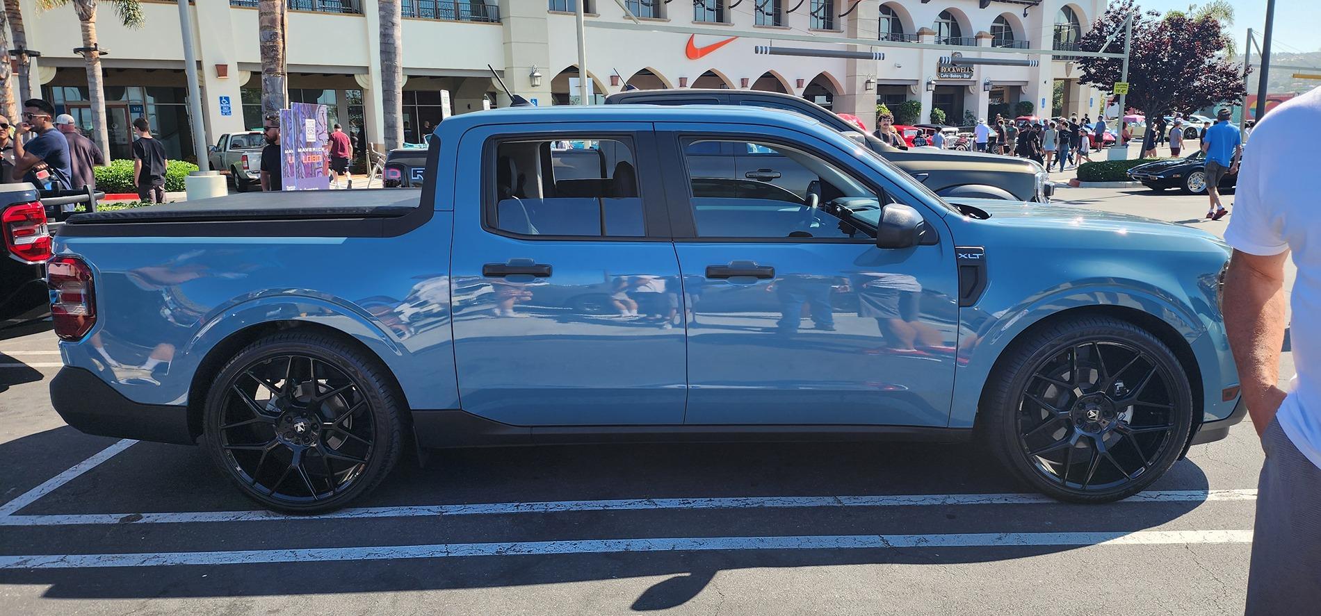 Ford Maverick Cars and Coffee with 2025 Maverick Lobo inbound2861069605208039799