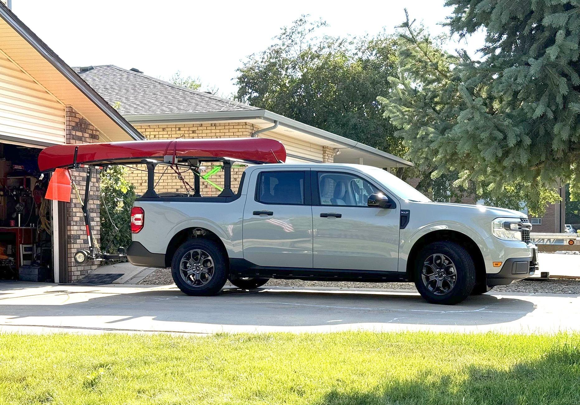 Ford Maverick Racked and Ready!  (for canoe transport) IMG_2273