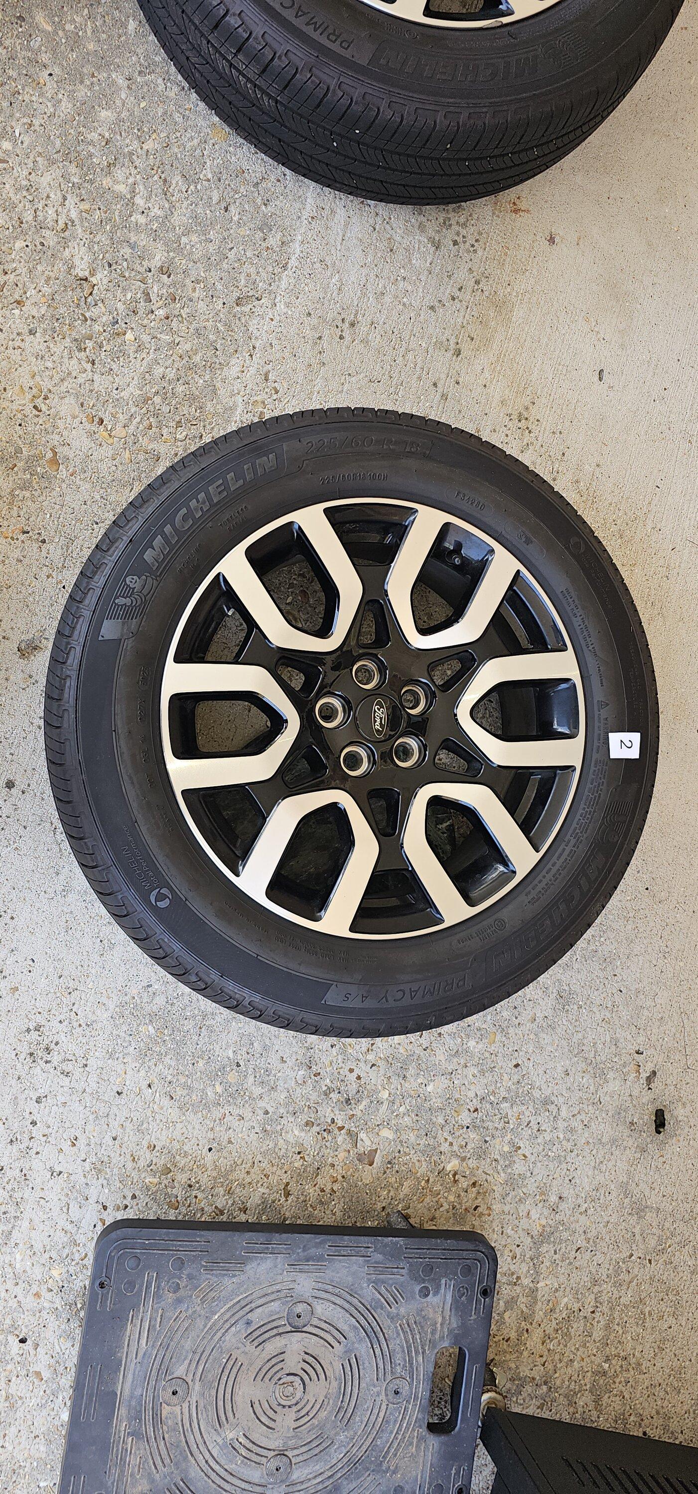 Ford Maverick Lariat Rims, Tires, TPMS, Lugs $800 20240803_133711