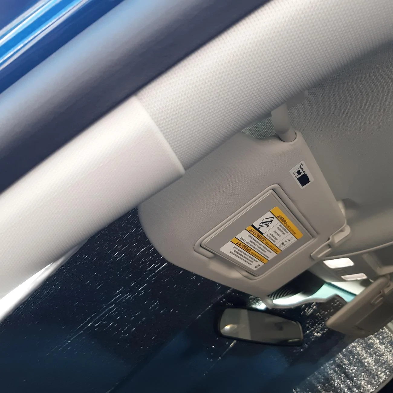 Ford Maverick Headliner Door seal overlap 20240805_094004