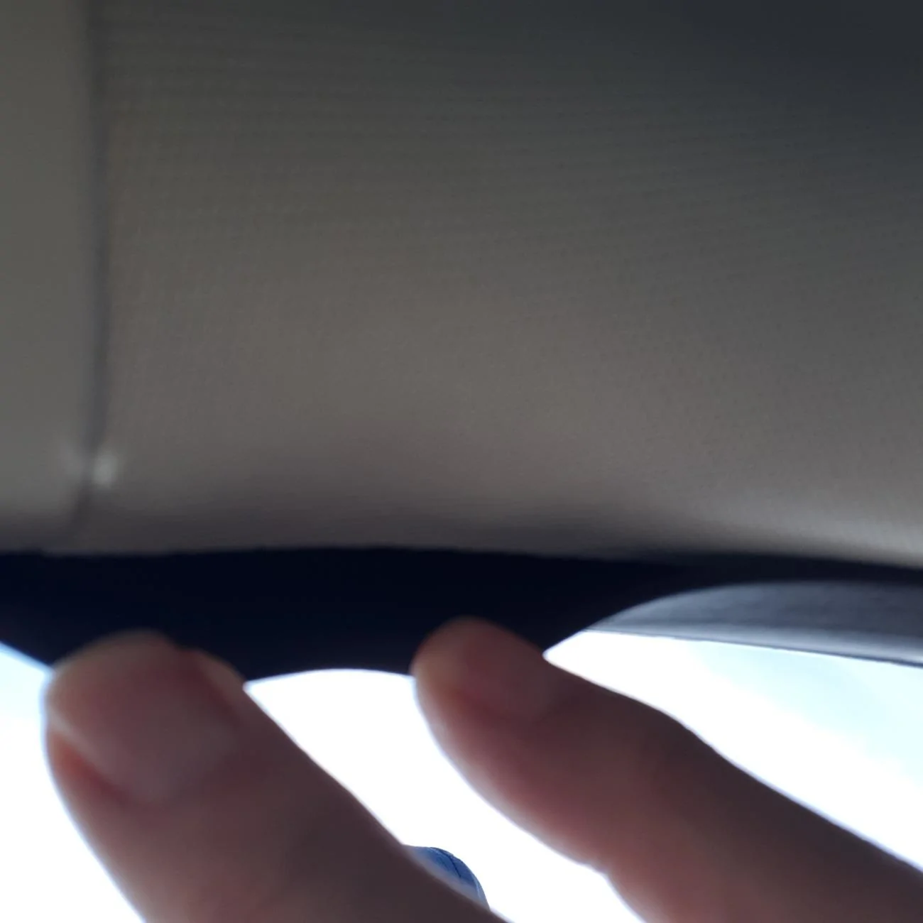 Ford Maverick Headliner Door seal overlap 20240805_091636