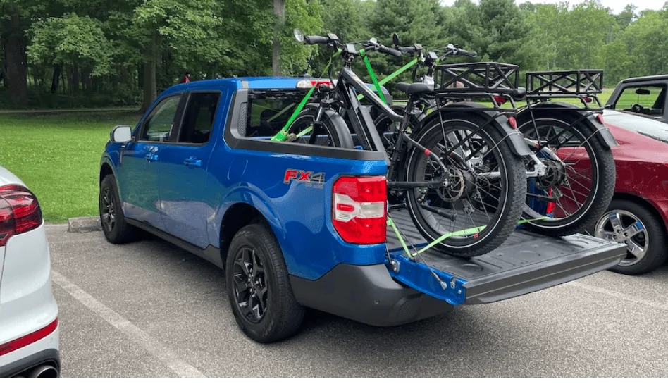 Ford Maverick Suggestions? Hauling 2 E-bikes (85lbs each) behind the Maverick? 1722951861514-1c