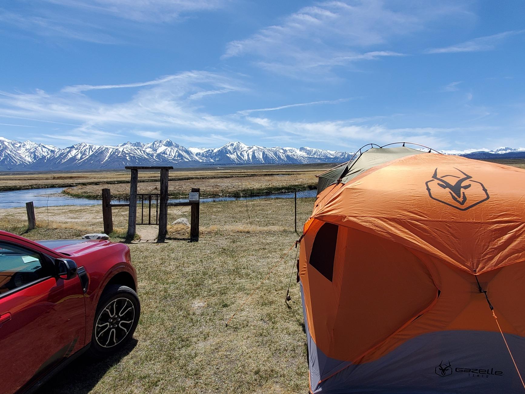 Ford Maverick iKamper Mini RTT rooftop tent fits my Maverick perfectly! 20240506_140339