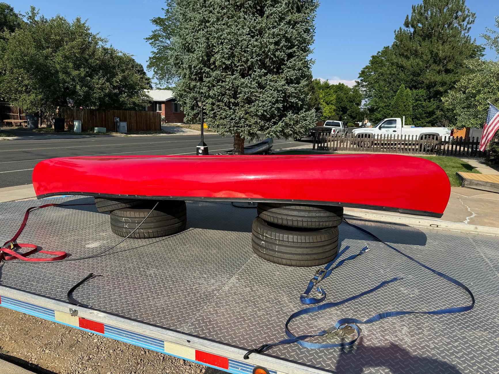 Ford Maverick Racked and Ready!  (for canoe transport) IMG_2149