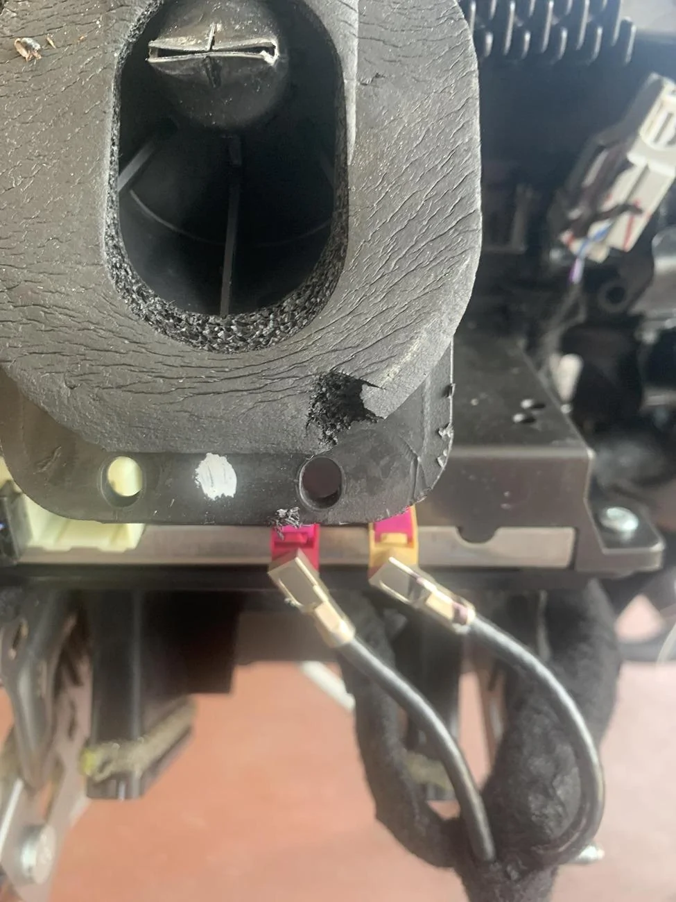 Ford Maverick Water leak on Drivers side plm1