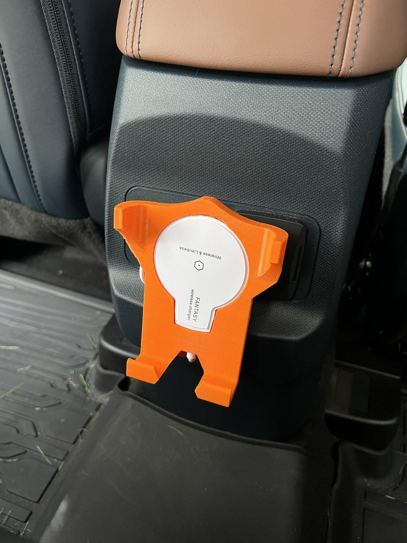 Ford Maverick FITS Slot Accessory - Wireless Charger Phone Holder - 3D Printed 9AC9092B-D421-47DB-BFA3-348AAB665F4C