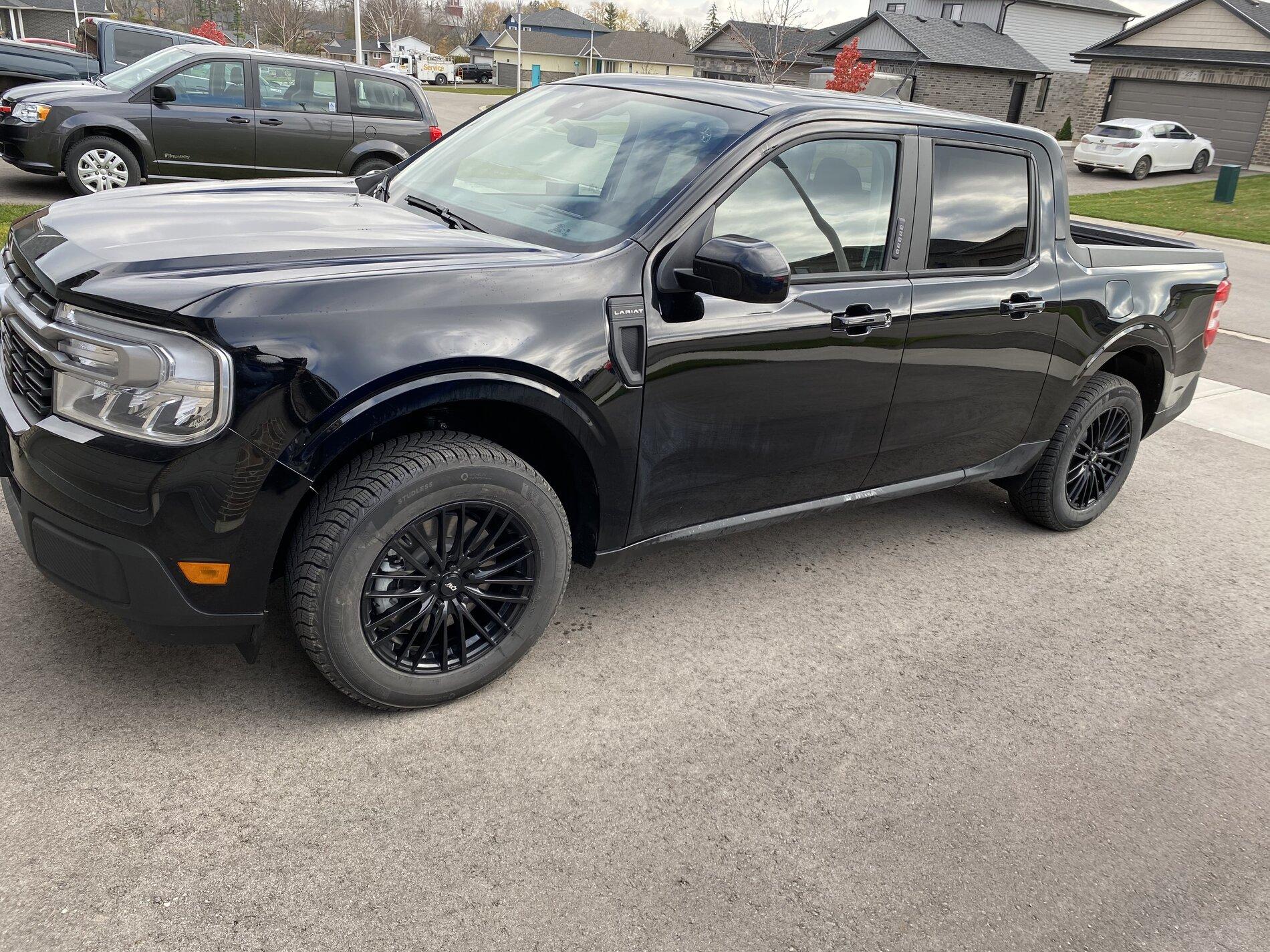 Ford Maverick DAI Cosmos rims and winter tires 22B21BFA-F988-4D8B-B985-ADB41CC5B82C